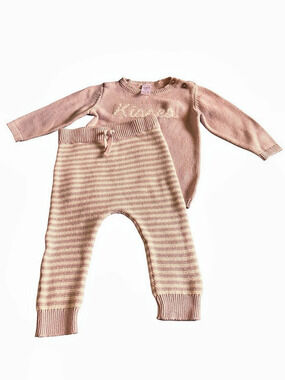 Carter's Baby 12M Knit Sweater Pants Set NWT